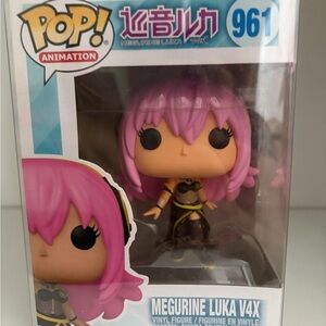 Funko Pop Megurine Luka V4X with Pink Hair